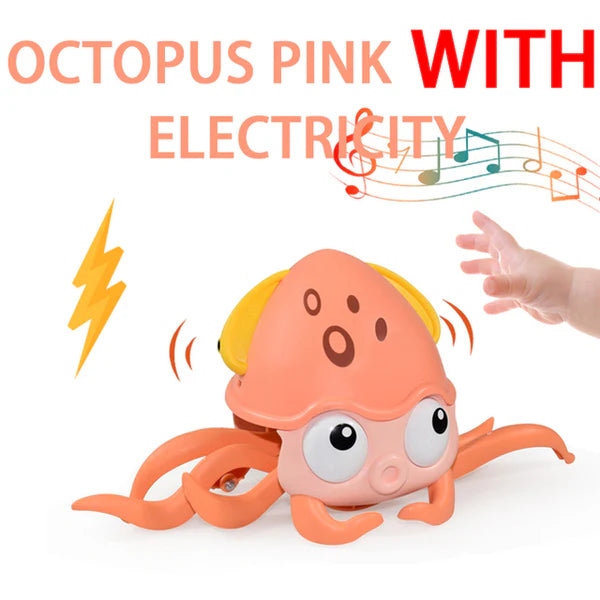 CRAWLING CRAB BABY TOY: INTERACTIVE AND EDUCATIONAL TOY FOR BABIES