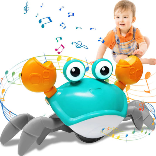 CRAWLING CRAB BABY TOY: INTERACTIVE AND EDUCATIONAL TOY FOR BABIES